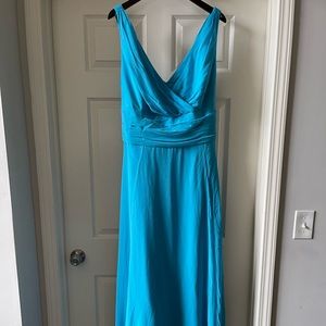 David’s Bridal bridesmaid dress in Malibu